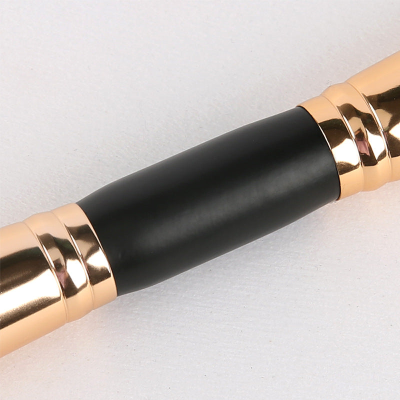 10 double-ended makeup brushes