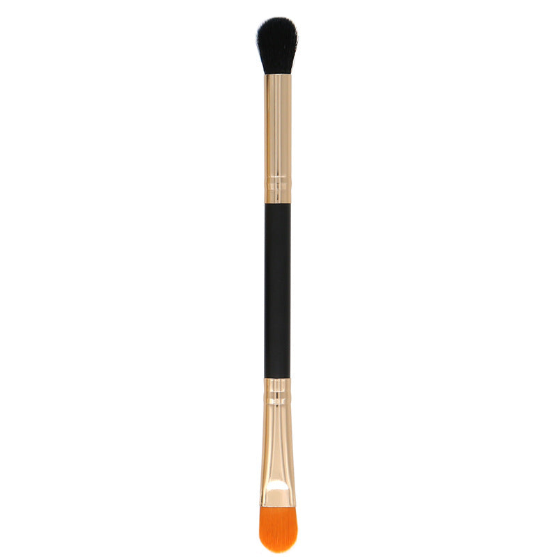 10 double-ended makeup brushes