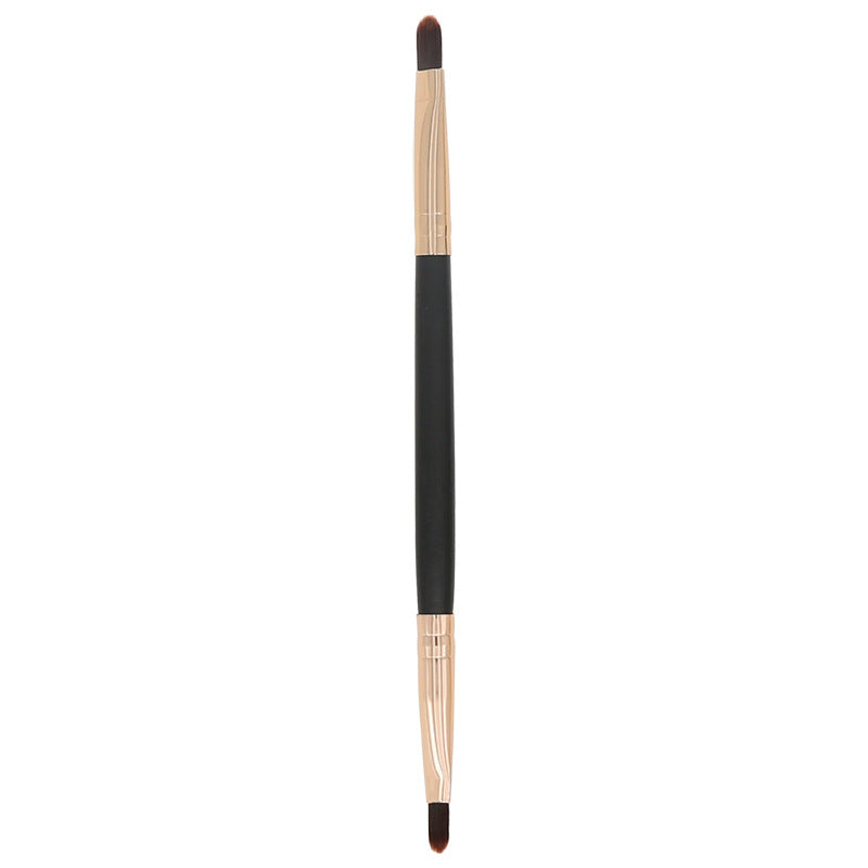 10 double-ended makeup brushes