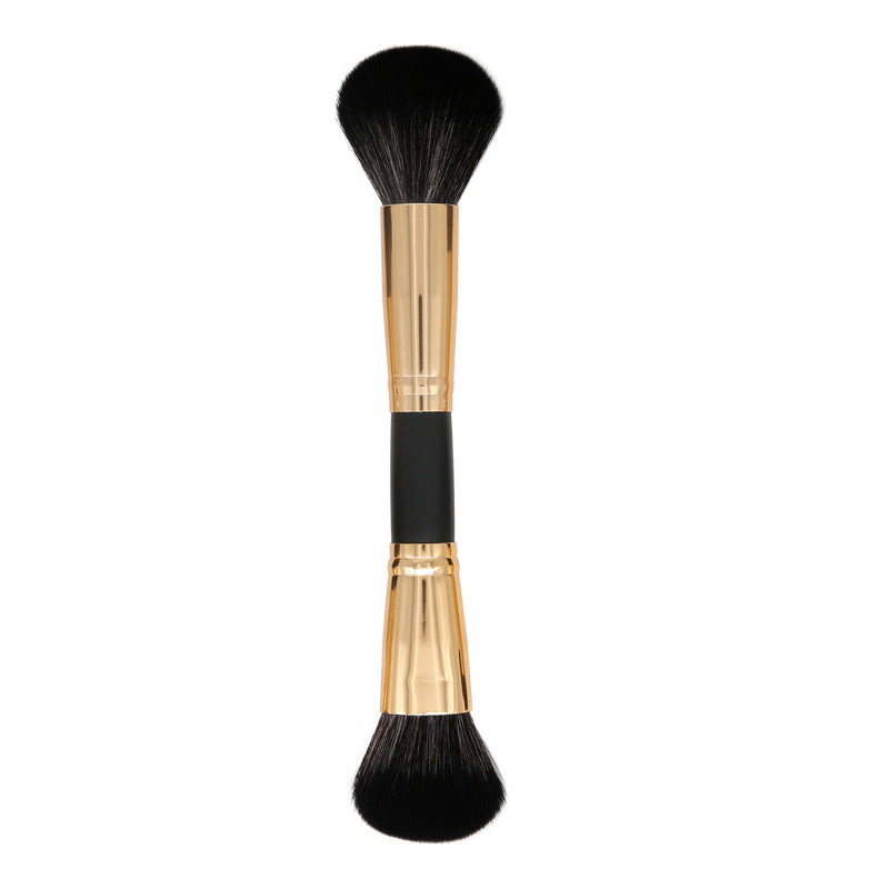 10 double-ended makeup brushes