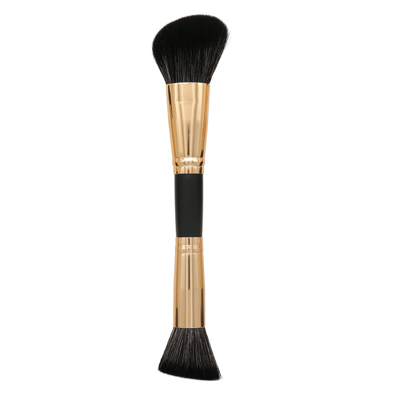 10 double-ended makeup brushes