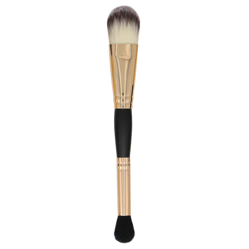 10 double-ended makeup brushes