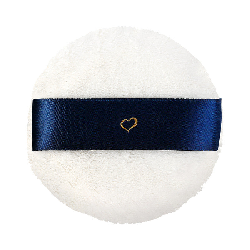 New Large Flocked Loose Powder Puff