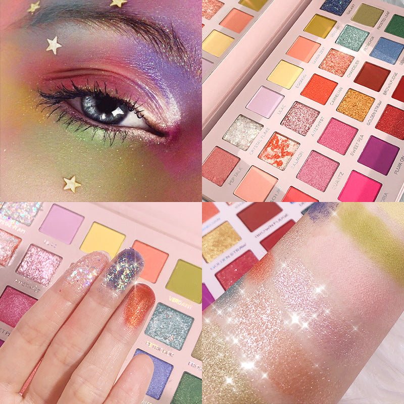 28 color eye shadow palette