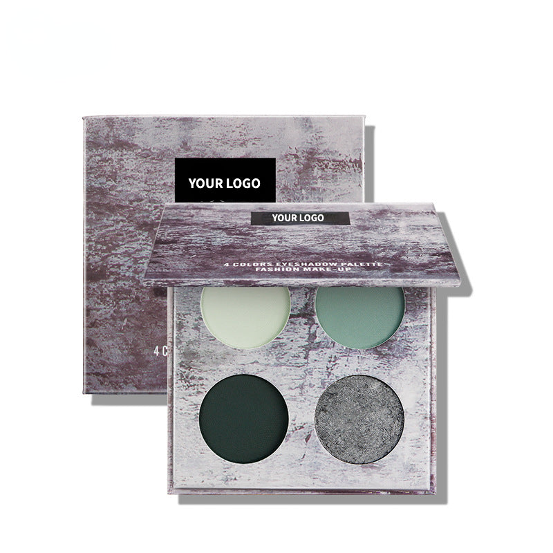 Four-color powder delicate eye shadow
