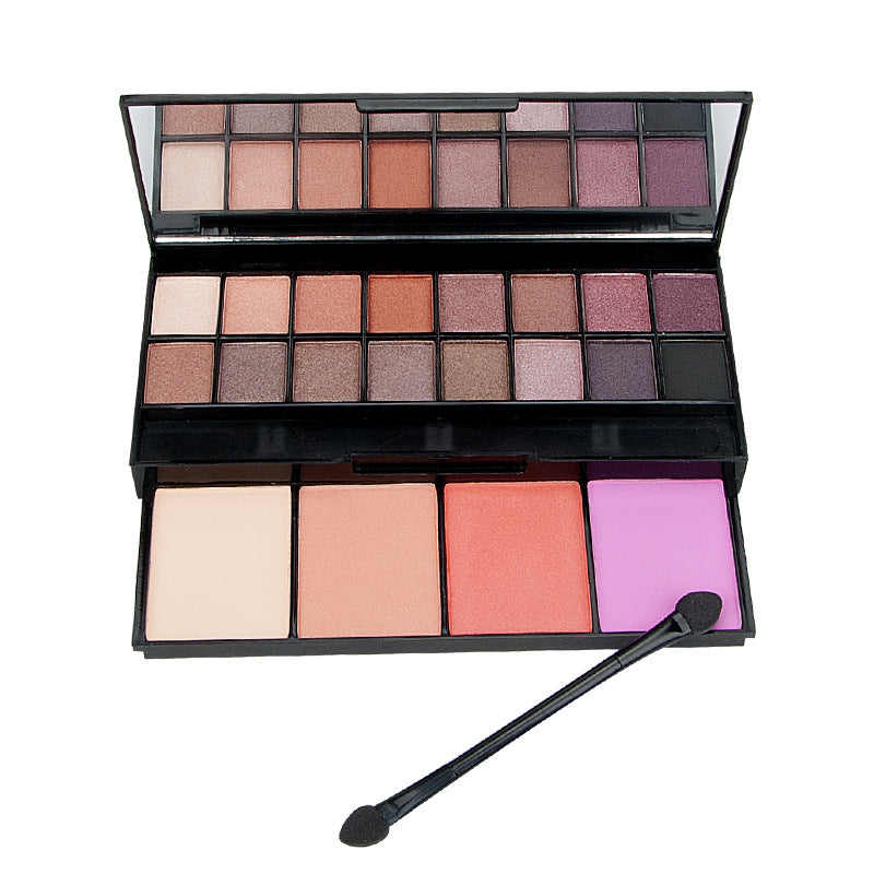 Eyeshadow+Blush+Contour 3-in-1 Eyeshadow Palette