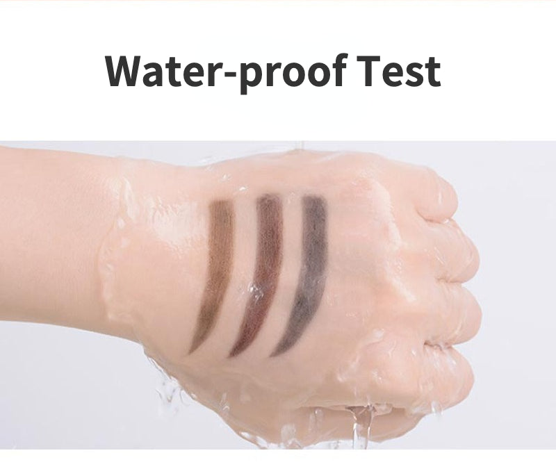 Double-ended waterproof and sweat-proof automatic eyebrow pencil