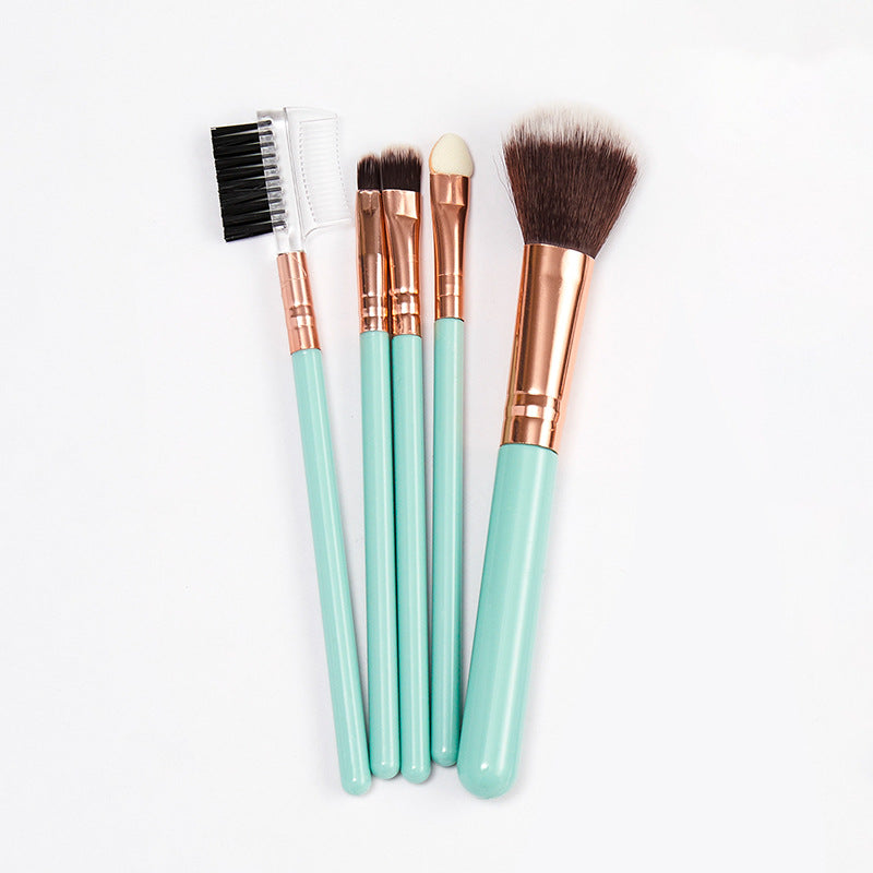 5 Pieces Makeup Brushes Set