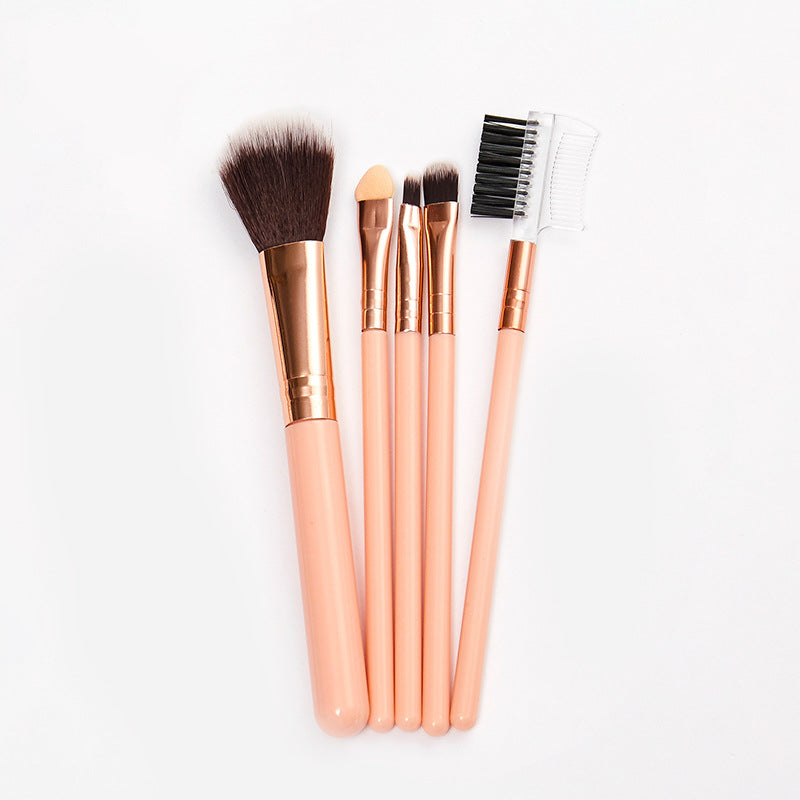 New Small 5 Makeup Brush Set