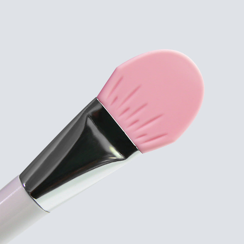 Double-ended silicone mask brush