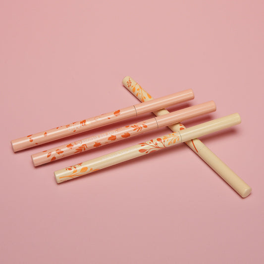 Aluminum tube texture ultra-fine color eyeliner gel pen OEM/ODM