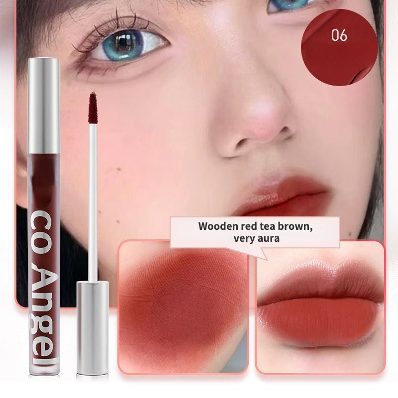 Lightsheer and not easy to dip cup matte velvet water mist lip gloss