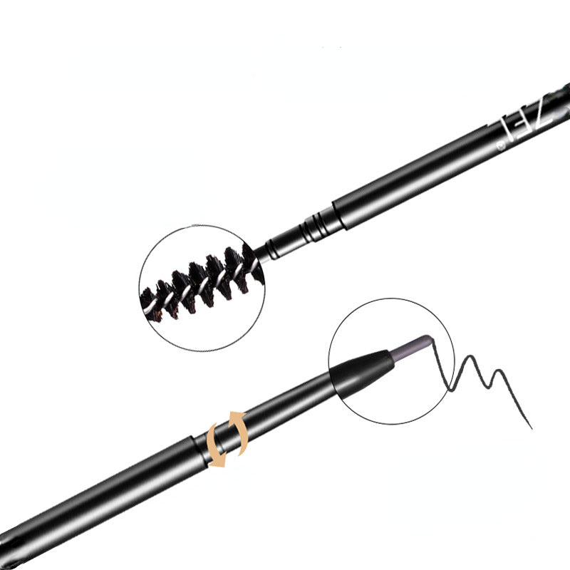 Self-rotating waterproof ultra-fine eyebrow pencil