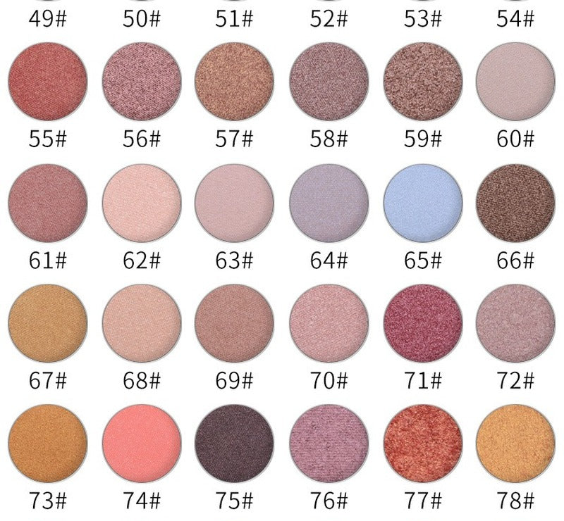 DIY Combination Pearly Matte Mono Eyeshadow (Printable Logo in Small Batch)