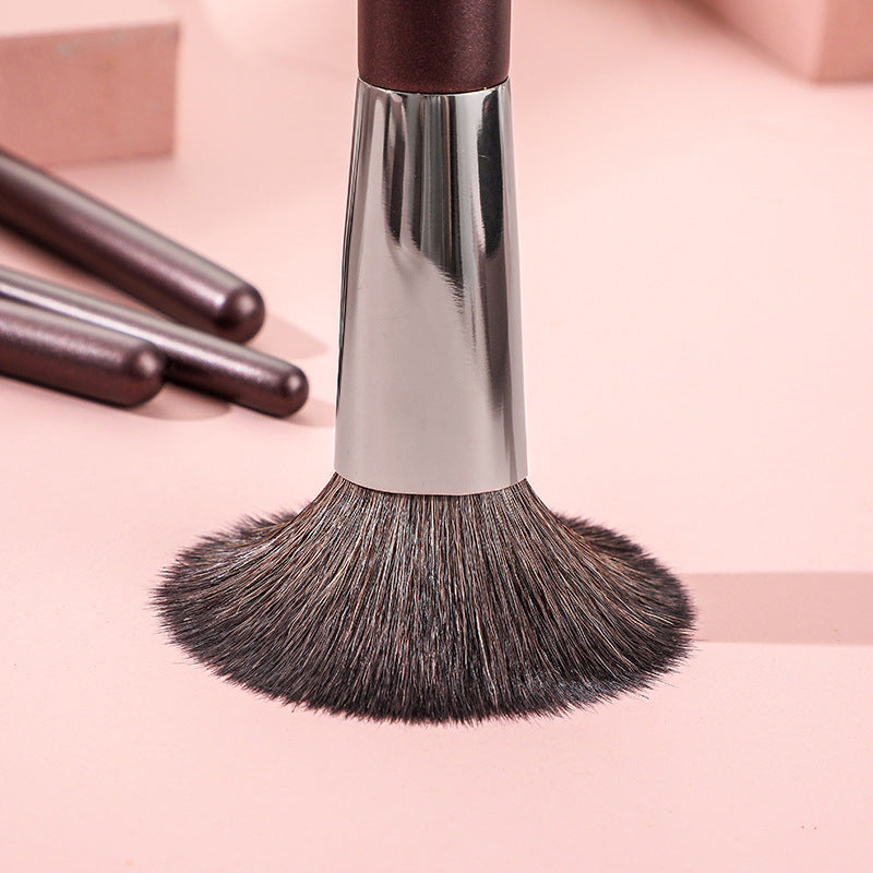 Pure Wool Mini Portable Makeup Brush Set