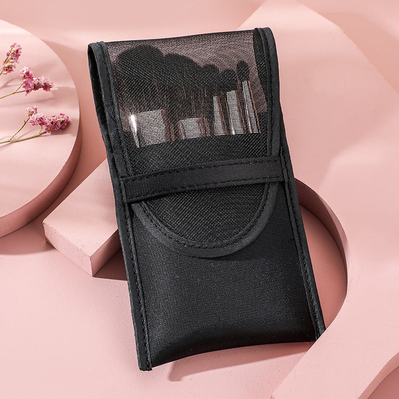 Pure Wool Mini Portable Makeup Brush Set