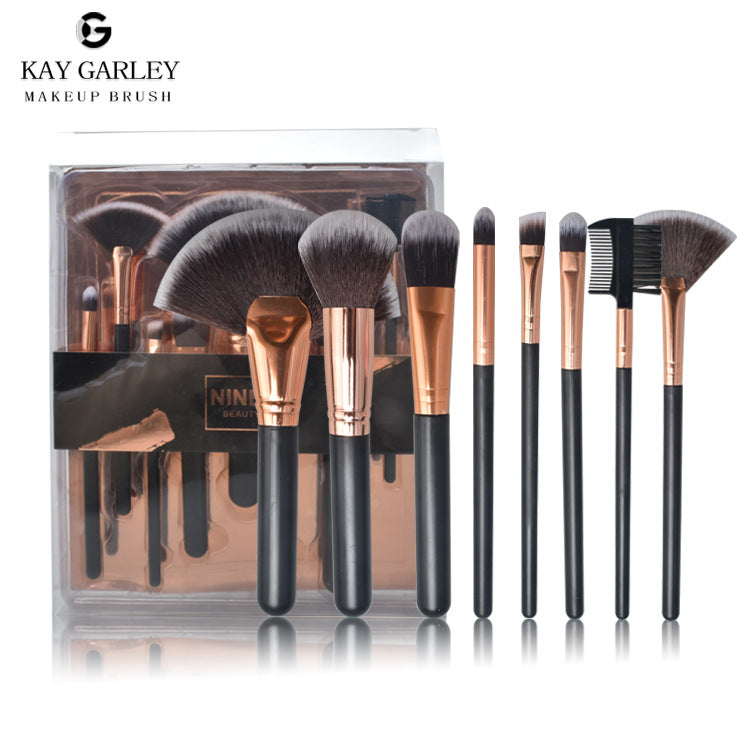 Makeup Brush 8 Makeup Set Box