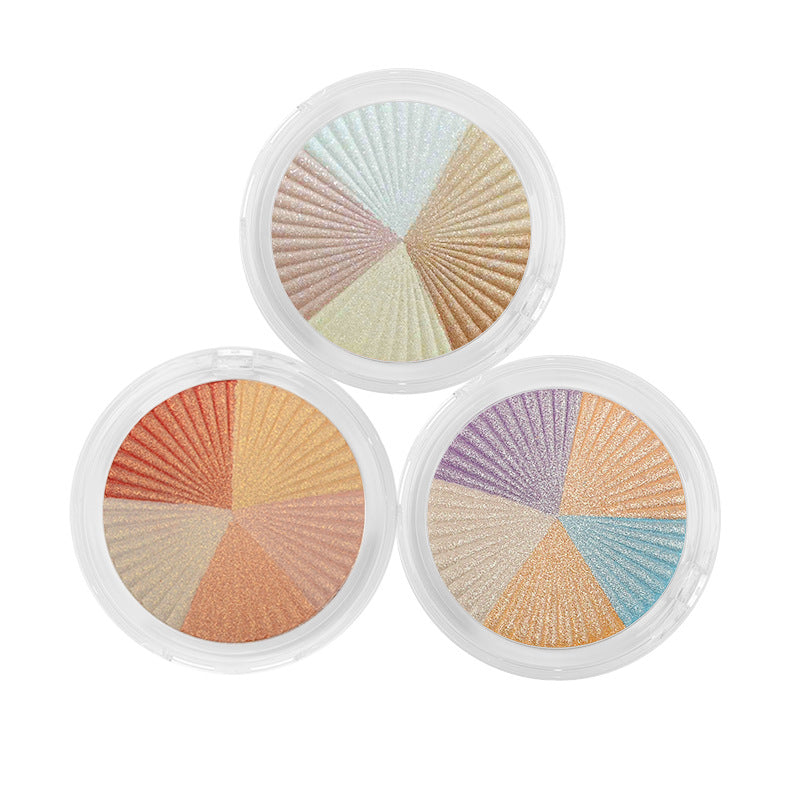 No logo five-color highlight powder