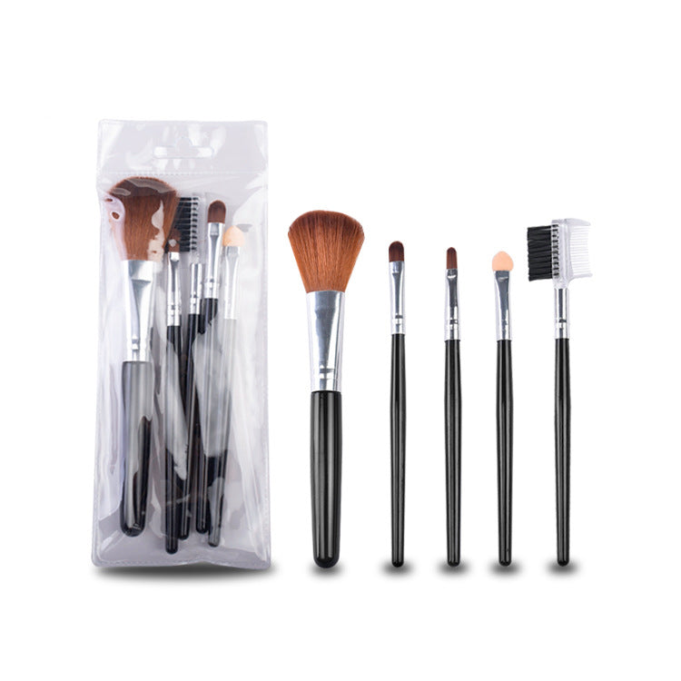 5 Pieces Makeup Brushes Set