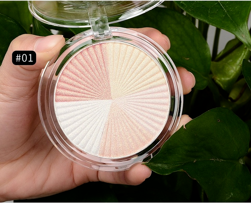 No logo five-color highlight powder