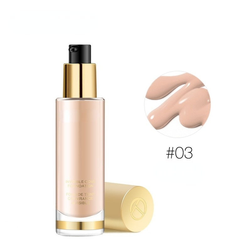 Gold Natural Makeup Liquid Foundation
