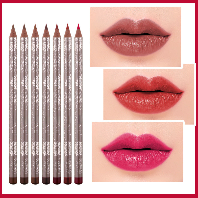 waterproof wooden lip liner