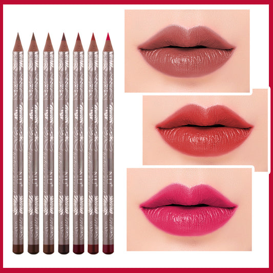 waterproof wooden lip liner