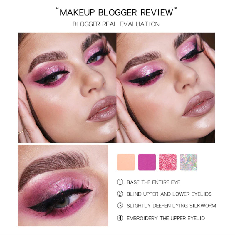 28 color eye shadow palette
