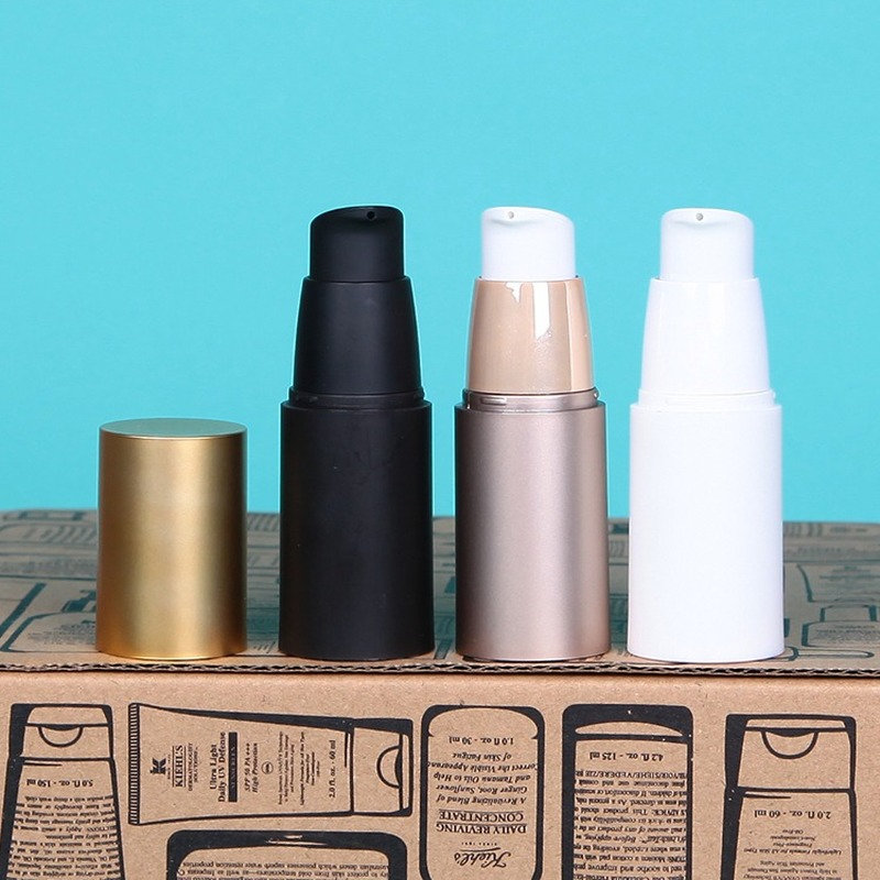cosmetic cream airless pump bottle