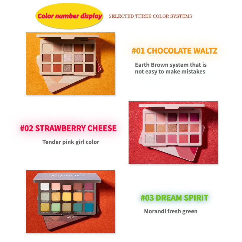 15 Color Eyeshadow Palette