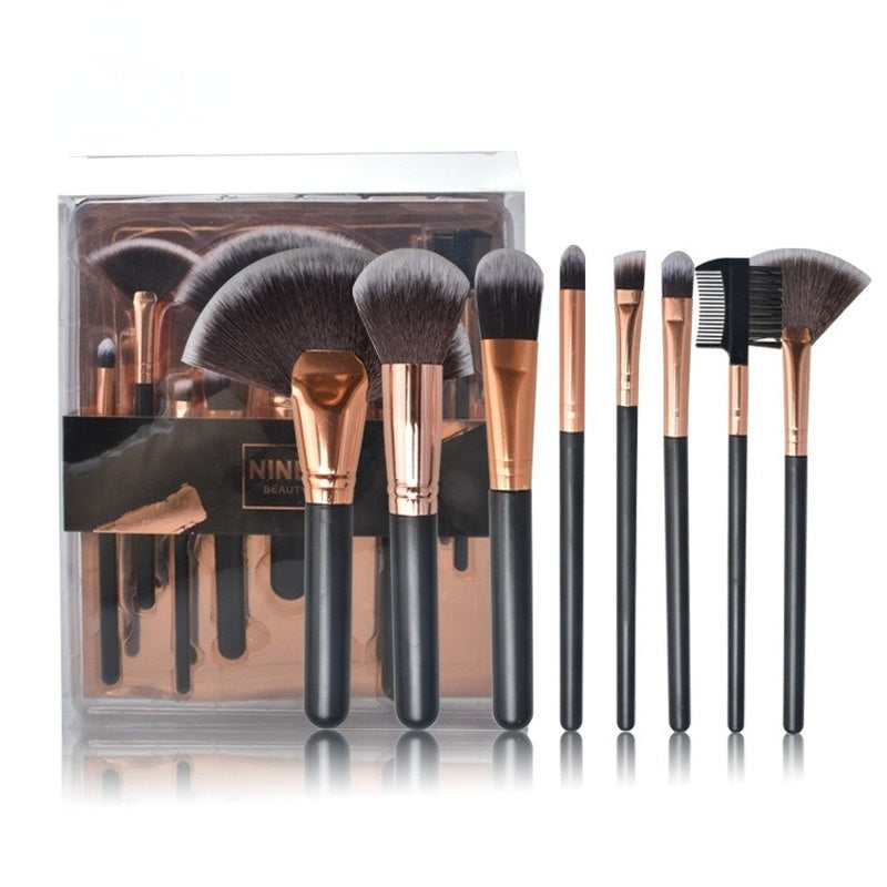Makeup Brush 8 Makeup Set Box