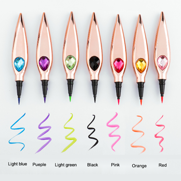 7 colors golden eyeliner pen