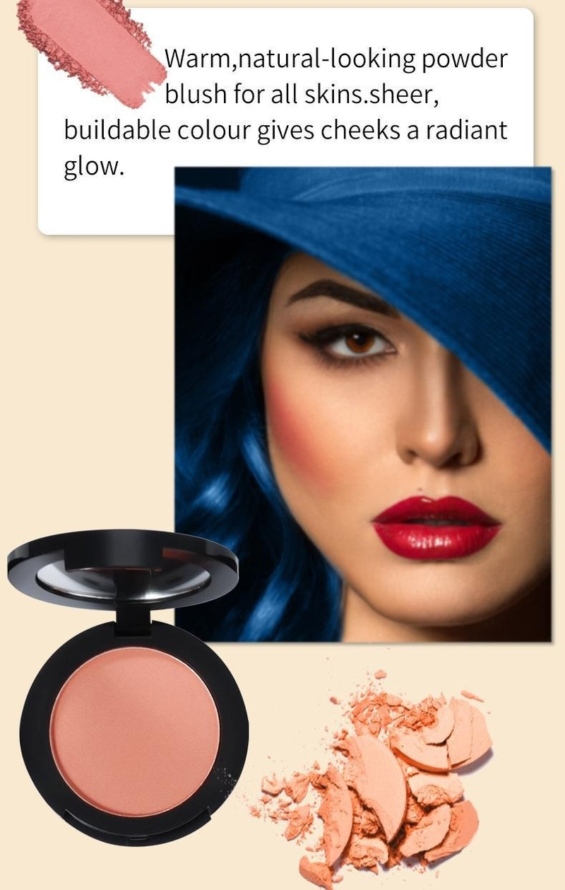 Blush 12 colors (logo can be printed in small batches)