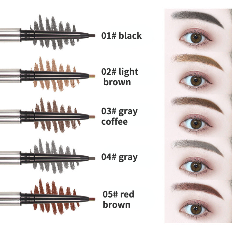 Natural mist eyebrow makeup waterproof and sweatproof ultra-fine eyebrow pencil