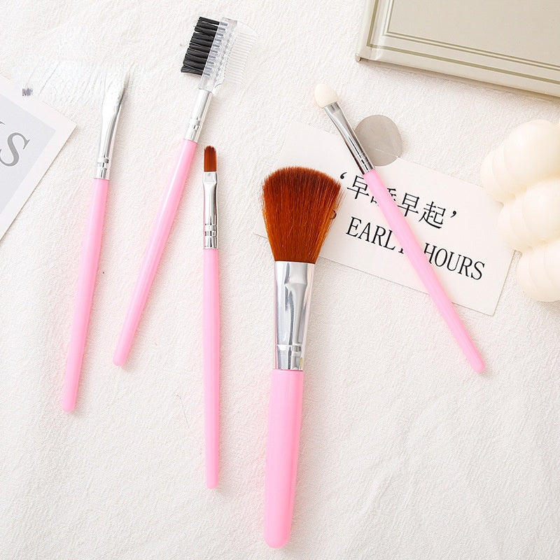 5 Pieces Makeup Brushes Set