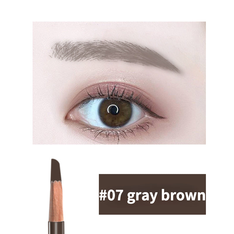 Waterproof square core duckbill machete eyebrow pencil