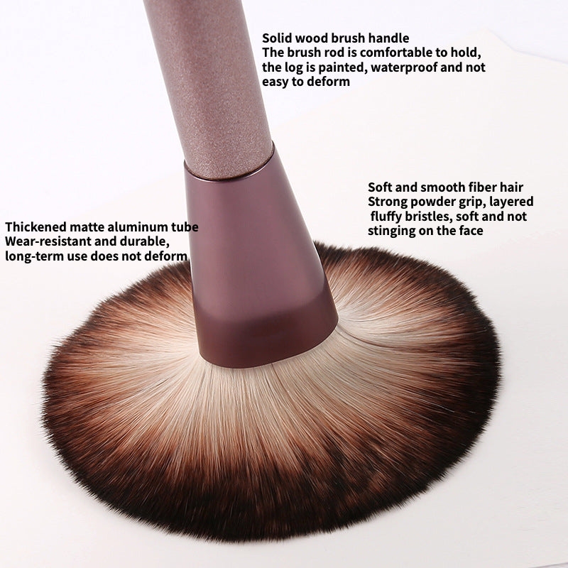 12 Small Grape Makeup Brush Set
