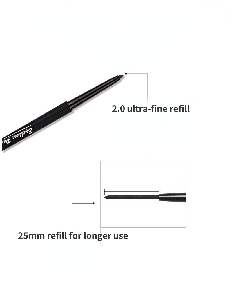 Thin round tip colored eyeliner
