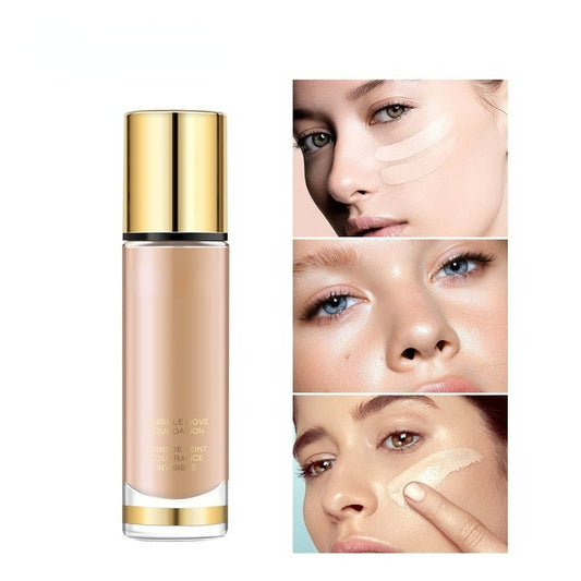 Gold Natural Makeup Liquid Foundation
