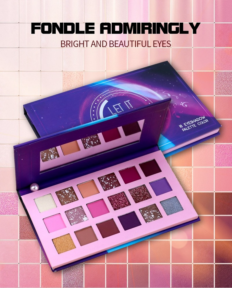 High Pigment Private Label Eyeshadow Palette