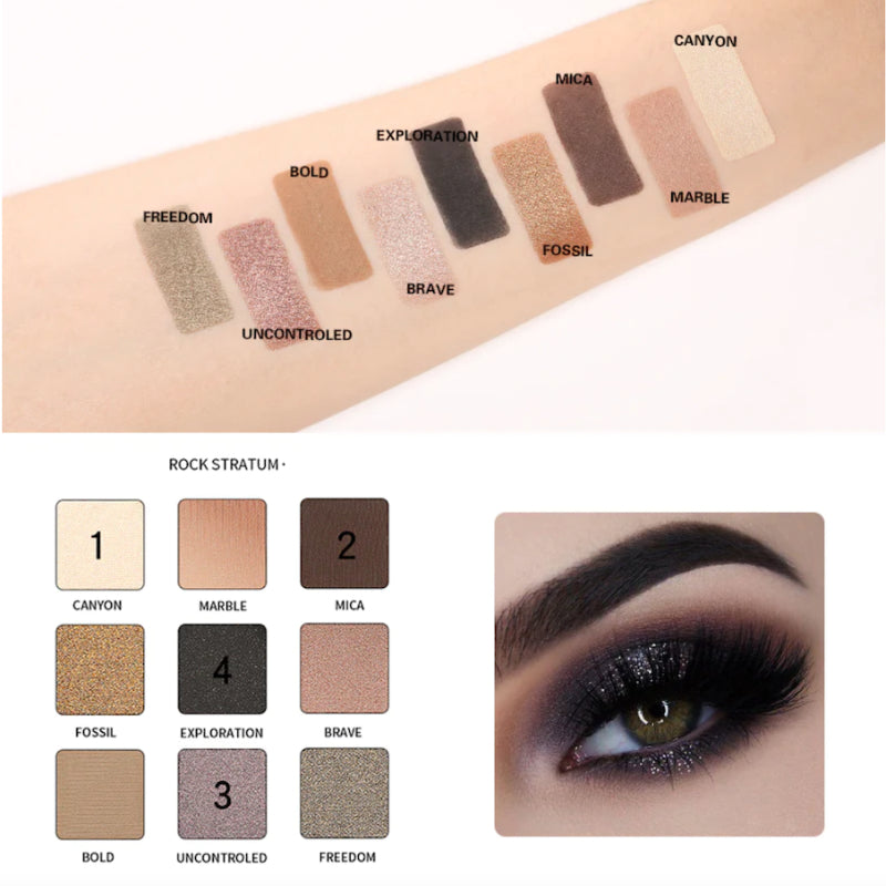 9 Colors Long Lasting Eyeshadow Palette
