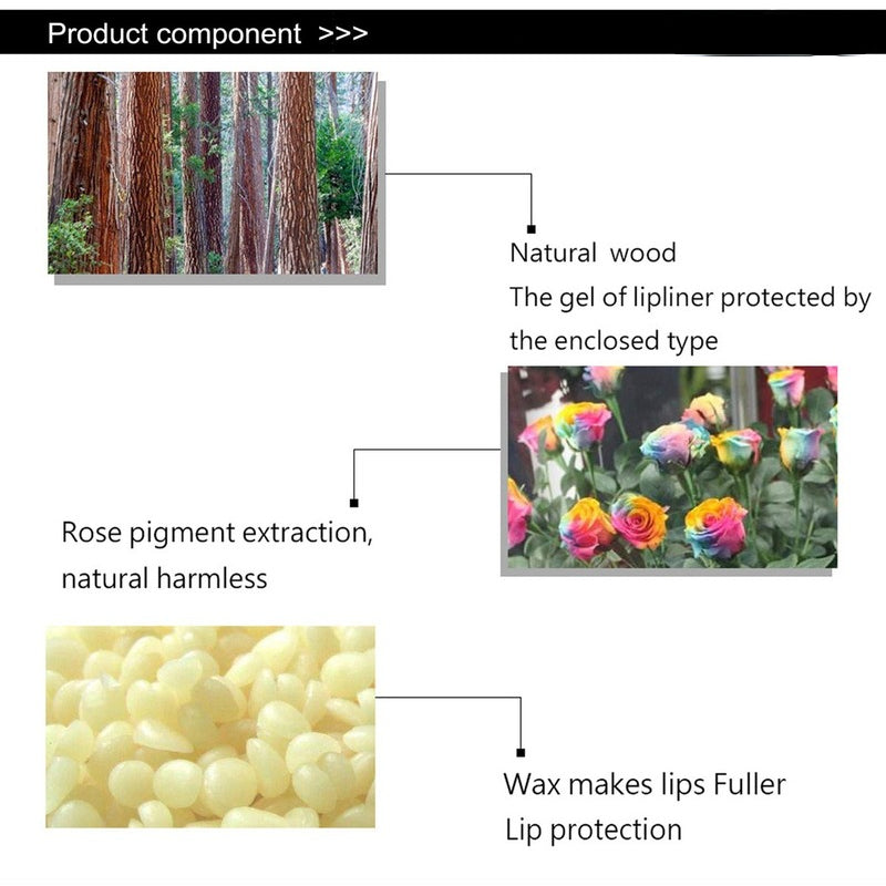 Moisturizing Matte Velvet 13 Color Lip Liner