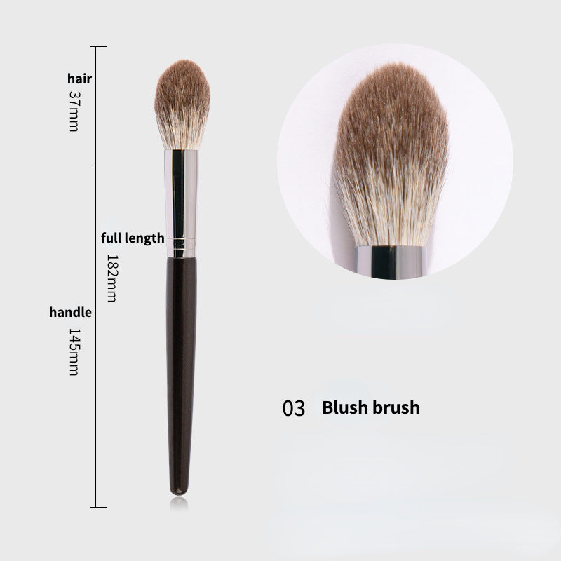 100% Snow Fox Soft Hair Makeup Brush Set