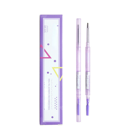 Ultra-fine dual-ended self-rotating long-lasting waterproof eyebrow pencil
