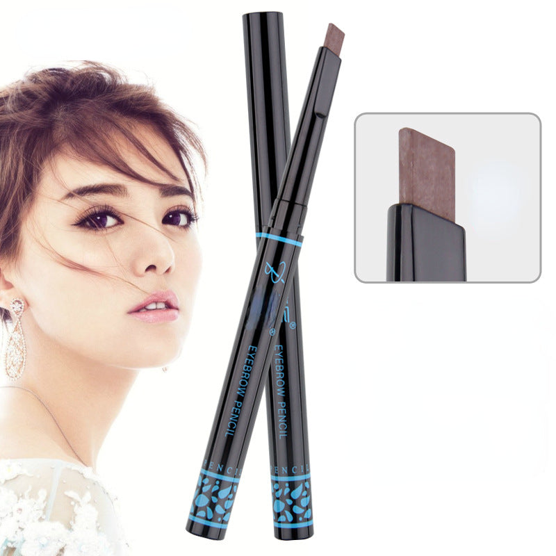Waterproof and sweatproof automatic rotating eyebrow pencil