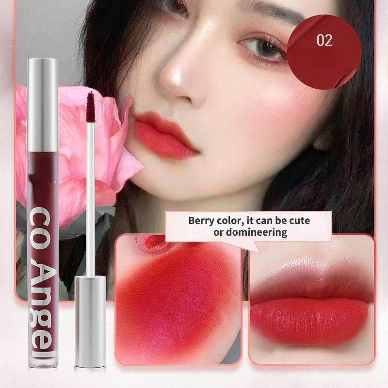 Lightsheer and not easy to dip cup matte velvet water mist lip gloss