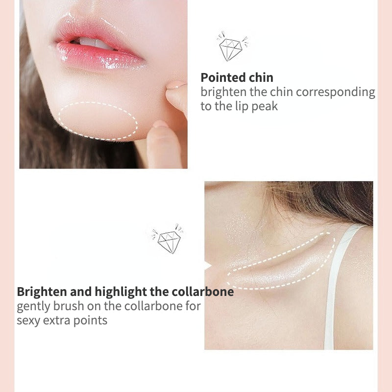 Diamond Glitter Face Brightening and Highlighting Powder