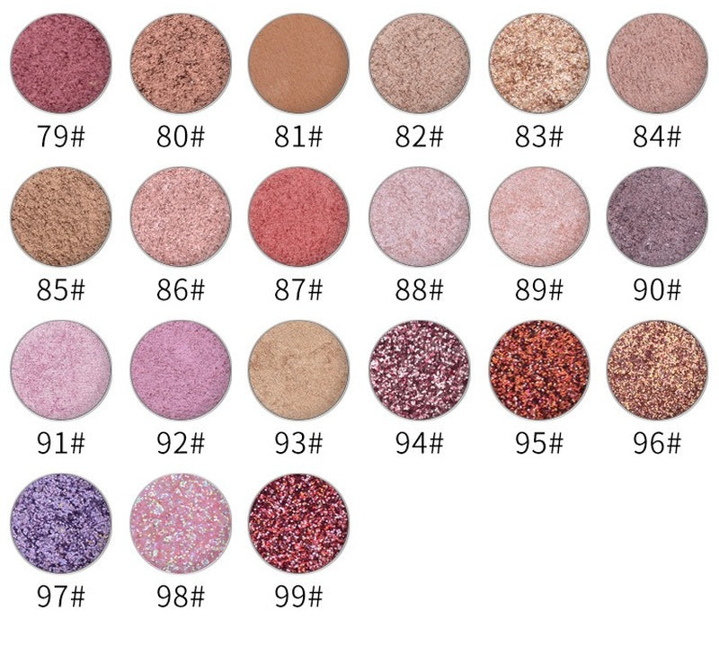 DIY Combination Pearly Matte Mono Eyeshadow (Printable Logo in Small Batch)