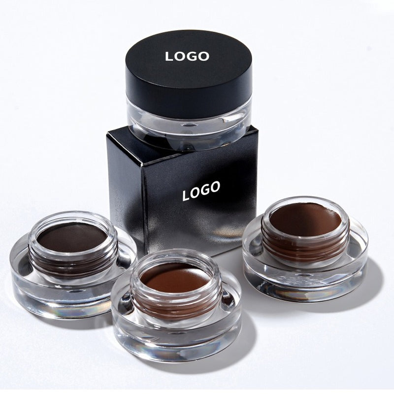 Two-color long-lasting waterproof eyebrow dye (small batch can be printed with logo)