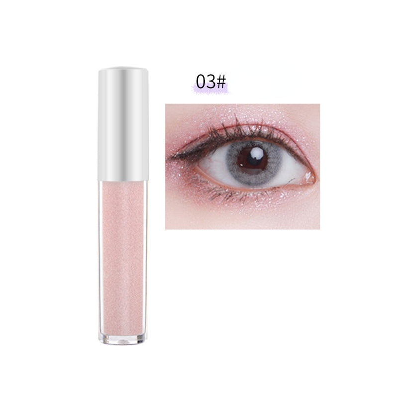 Spot no logo pearlescent monochrome liquid eye shadow